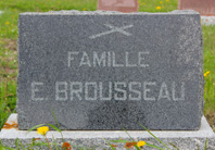 A-6-6 :  Famille E. Brousseau